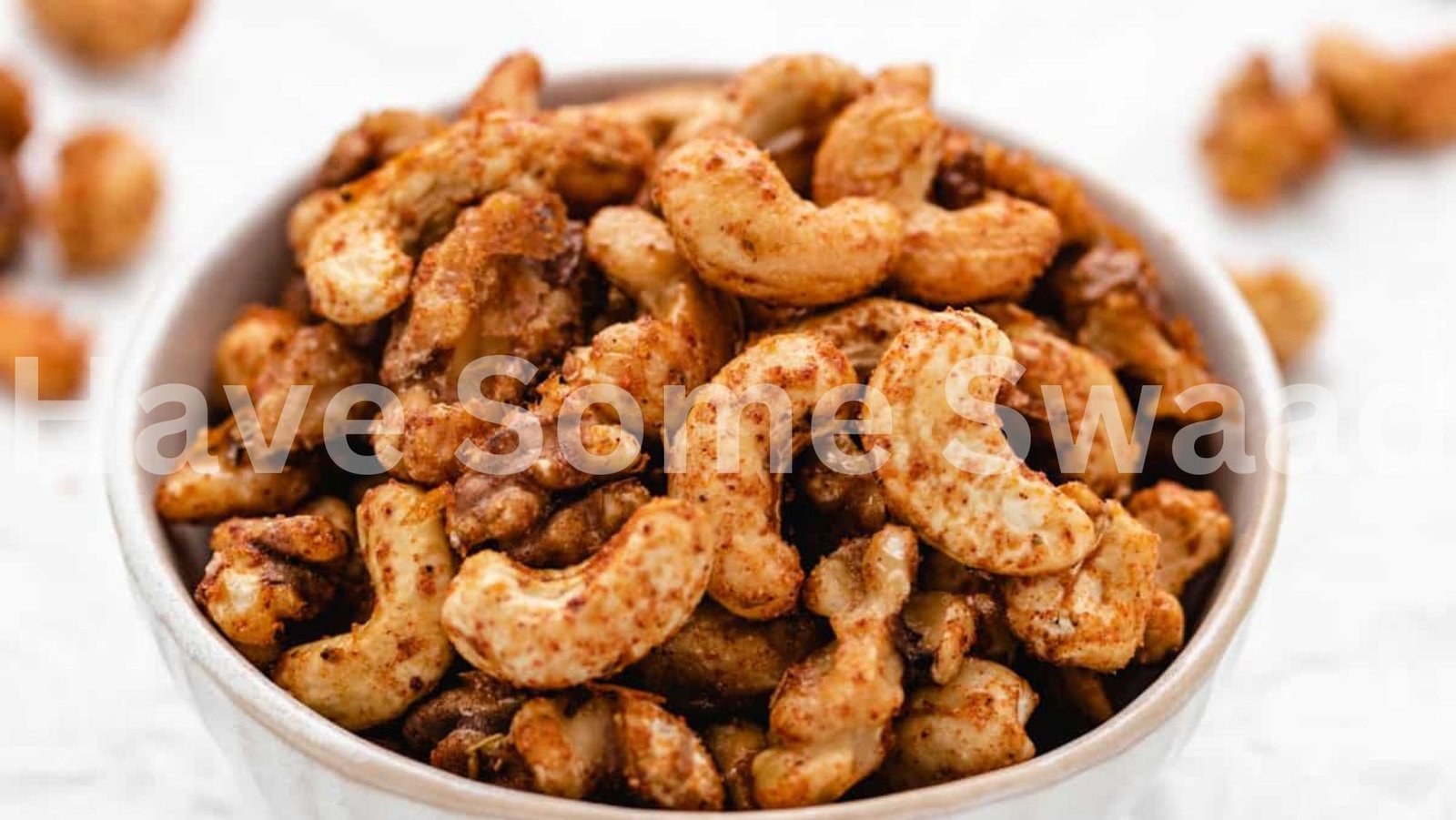 Nuts with dark chocolate Covered